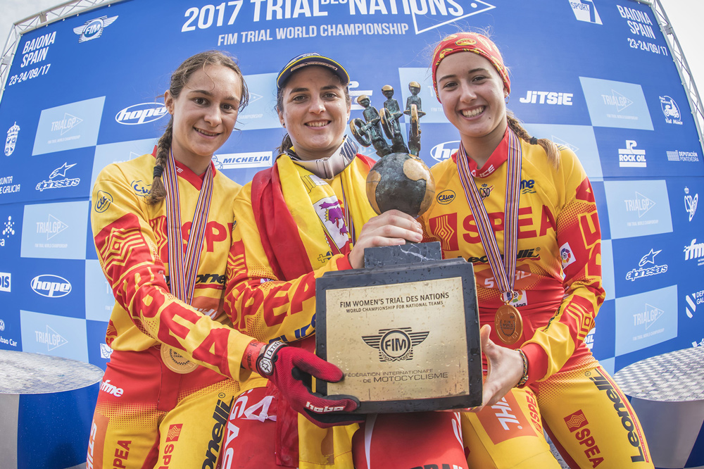 Trial de las Naciones 2017 Femenino: España Campeona del Mundo