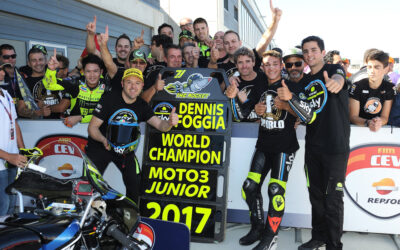 FIM CEV Repsol: Dennis Foggia, Campeón del Mundo Junior Moto3