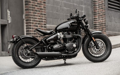 Triumph Bonneville Bobber Black 2018
