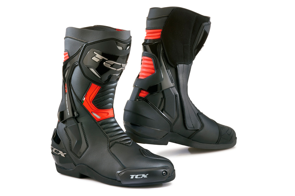Botas ST-Fighter de TCX en rojo y negro