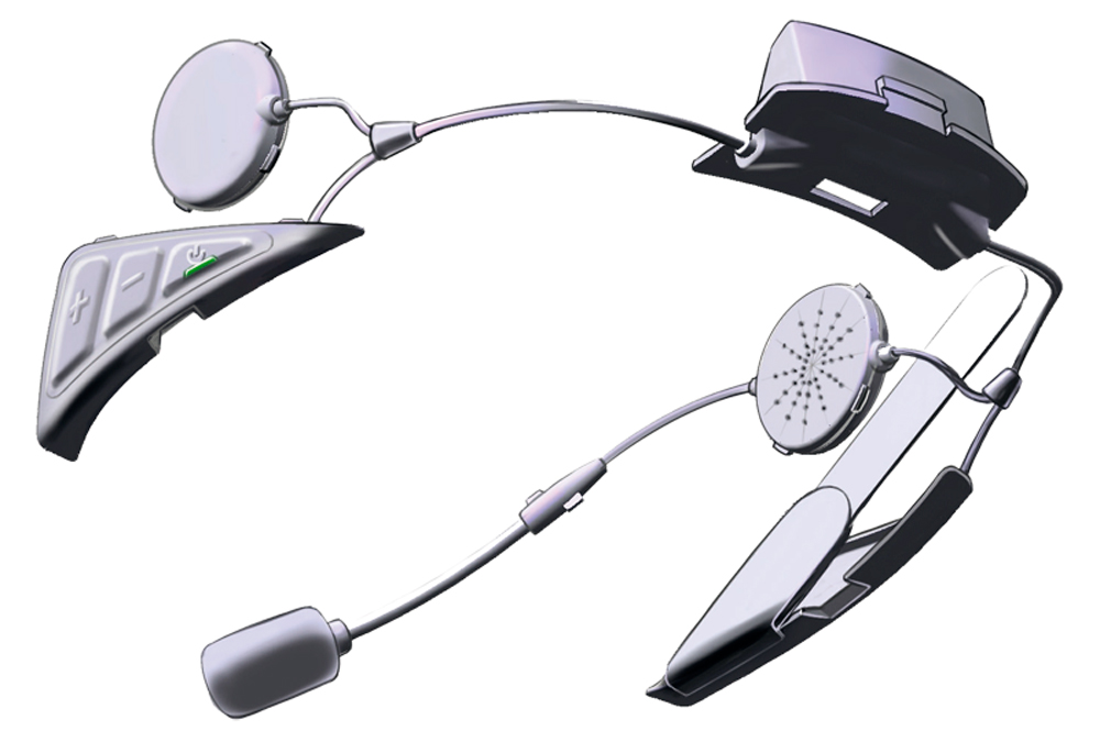 Casco Shoei Neotec-II sistema intercom