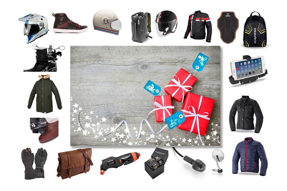 20 ideas moteras para regalar en Navidad