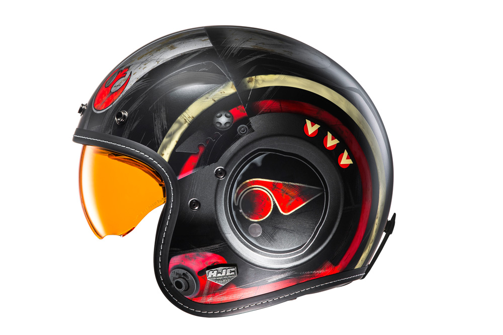 Casco jet FG 70s Poe Dameron de HJC