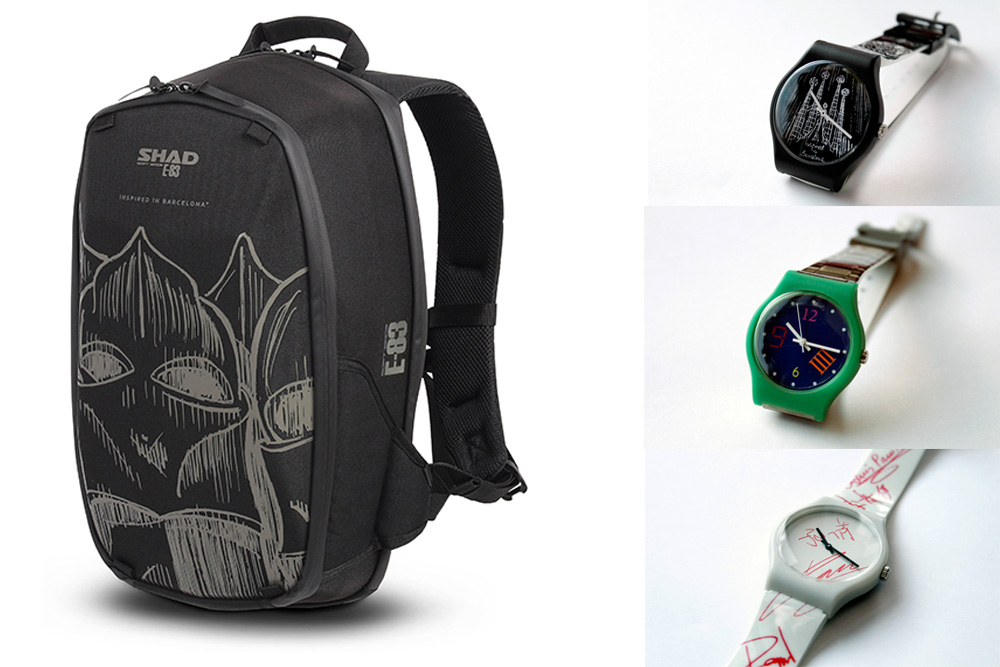Shad y Unión Suiza presentan una mochila y tres relojes inspirados en Barcelona
