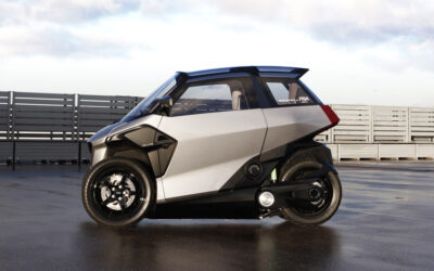 PSA está desarrollando un scooter de tres ruedas eléctrico