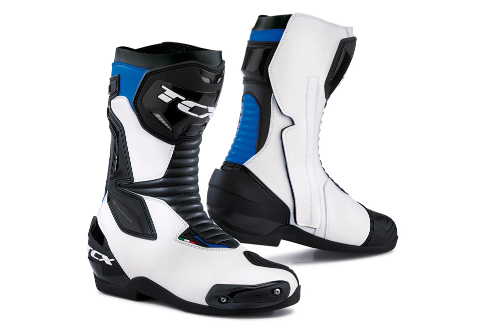 Botas deportvias SP Master de TCX en blanco y azul