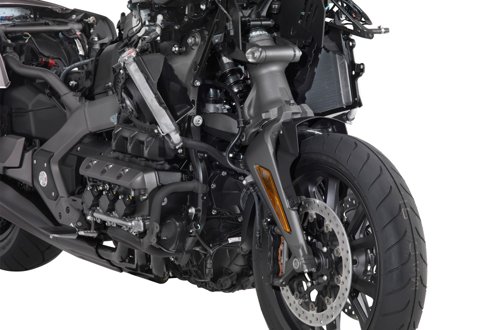 Suspensión delantera de la Honda GL 1800 Goldwing 2018