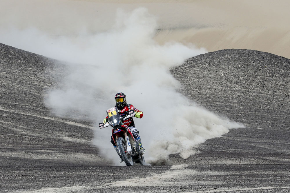 Joan Barreda perdió el liderato tras la tercera etapa del Dakar 2018