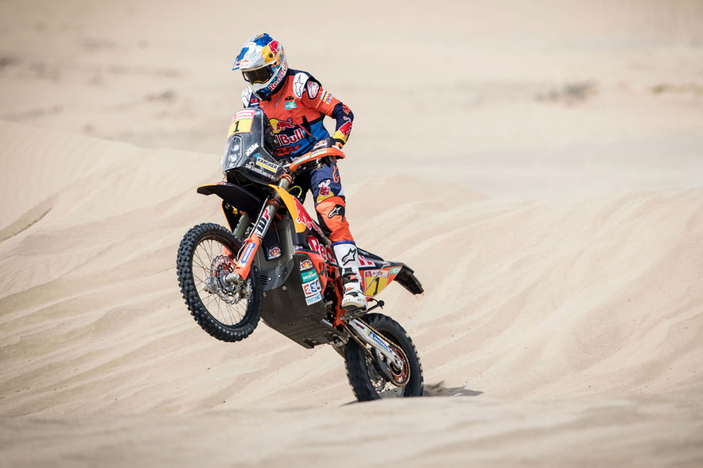 Rally Dakar 2018, tercera etapa. Sunderland recupera el mando