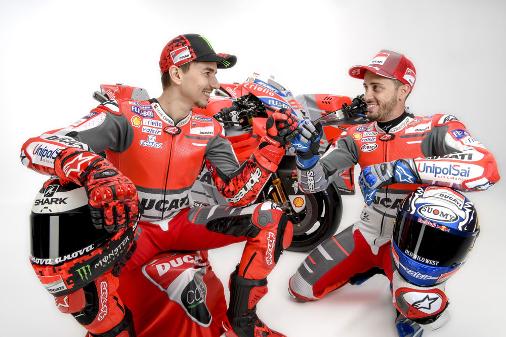 Ducati presenta su equipo MotoGP 2018