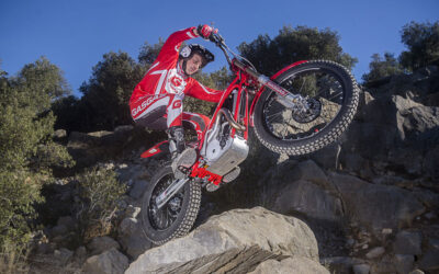 Gas Gas TXT 2018: Trial de altura