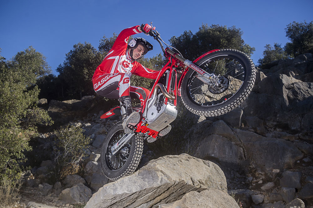 Gas Gas TXT 2018: Trial de altura