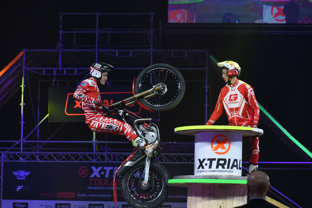 Jaime Busto sigue con su adaptación a su nueva Gas Gas