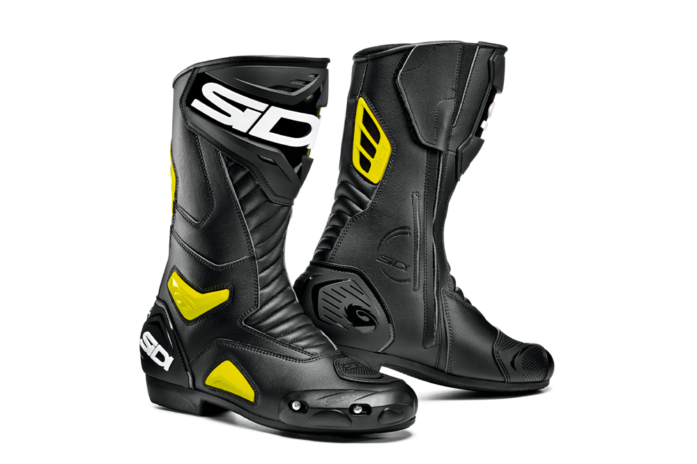 Botas Racing Performer de SIDI en negro y amarillo