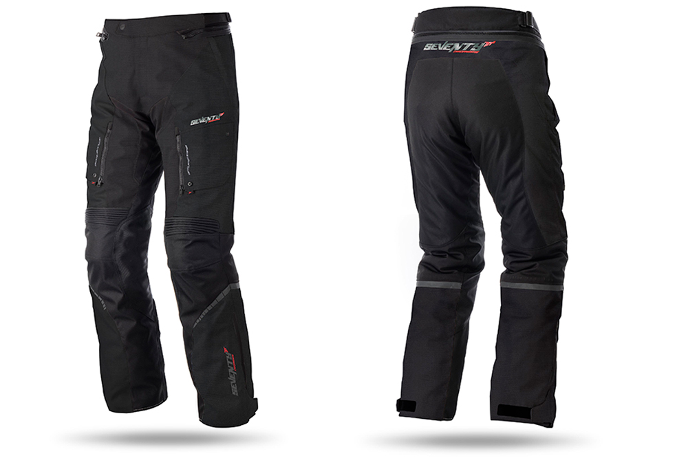 Pantalon touring SD-PT1 de Seventy Degrees en negro