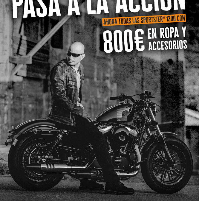 La familia Harley-Davidson Sportster 1200 vienen con regalo