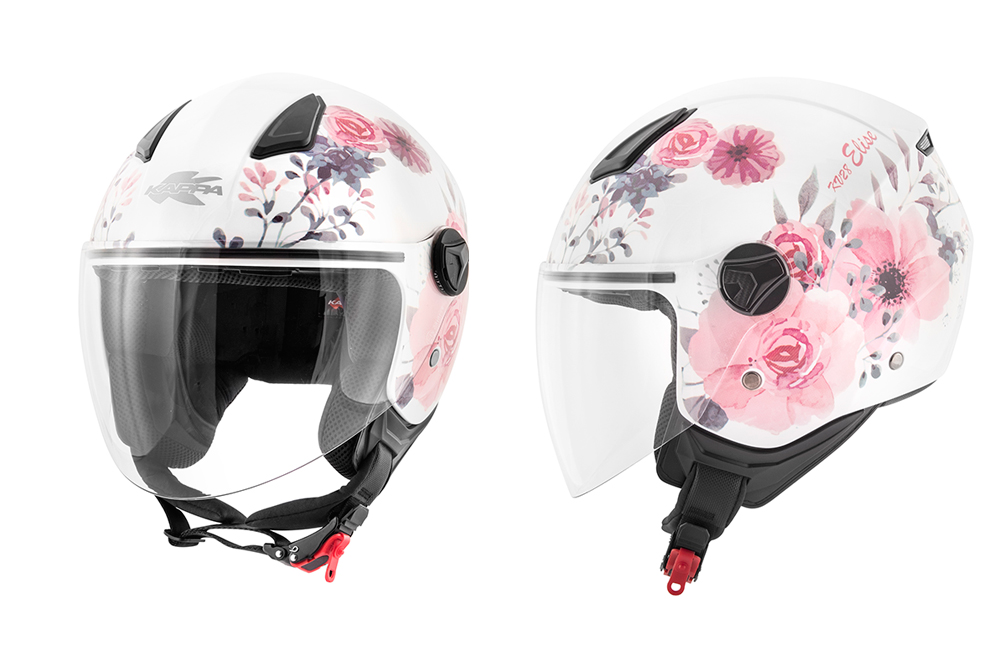 Casco semi-jet Miami Elise de Kappa