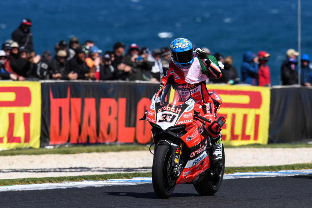 Doblete de Marco Melandri en SBK Australia