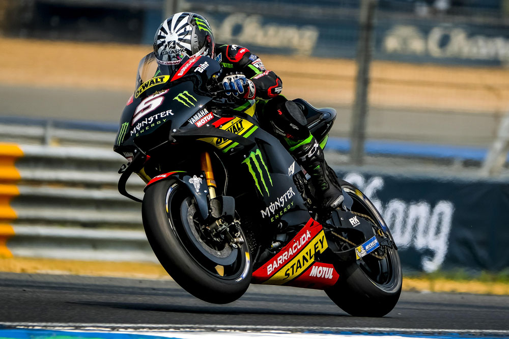 Johann Zarco, segundo en Tailandia, fue la mejor Yamaha