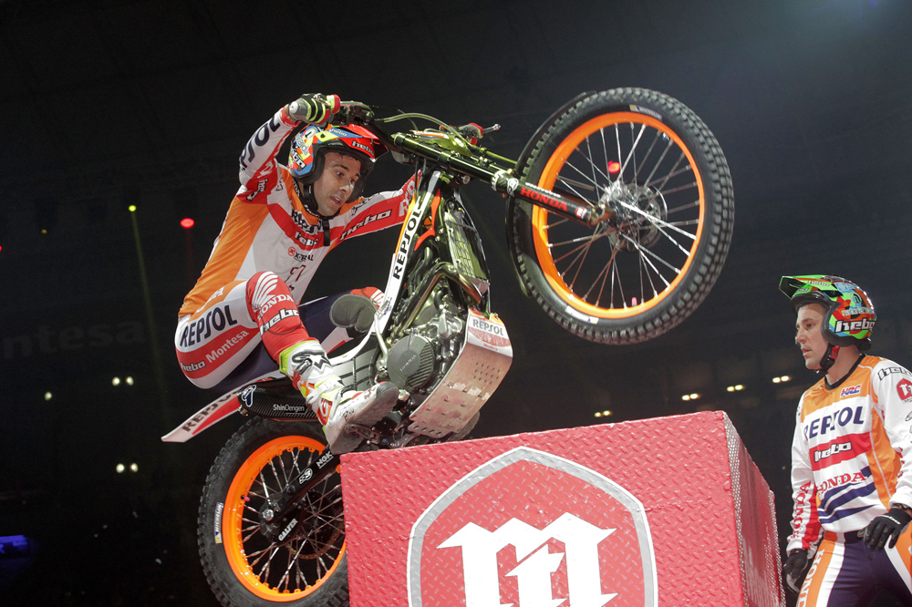 Grave lesión de Toni Bou en Francia