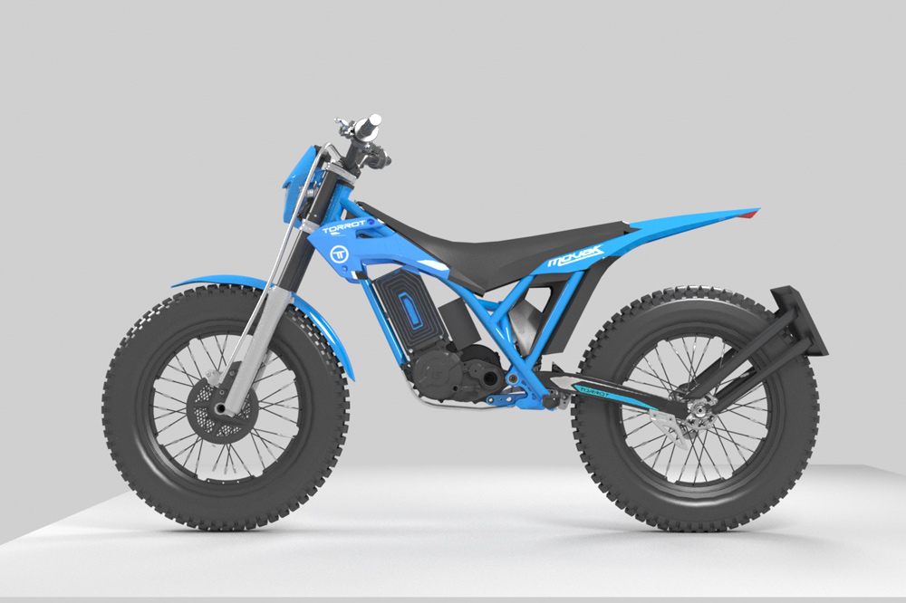 El Torrot Movak puede ser usado como moto off road o como una trail urbana