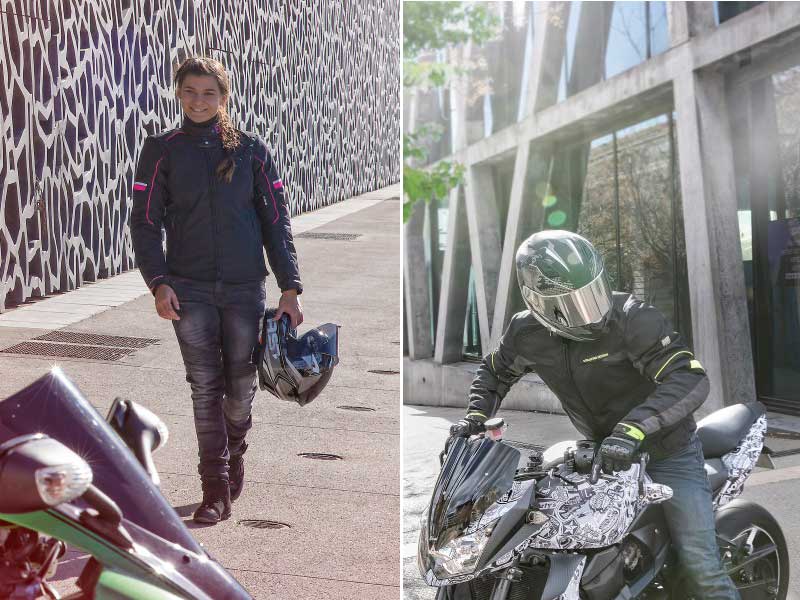 Chaquetas de moto Lorenzo y Livya de VQUATTRO