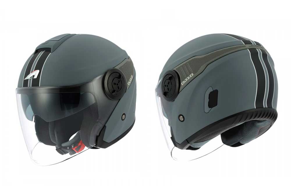Casco Jet DJ10-2 de Astone modelo Lines