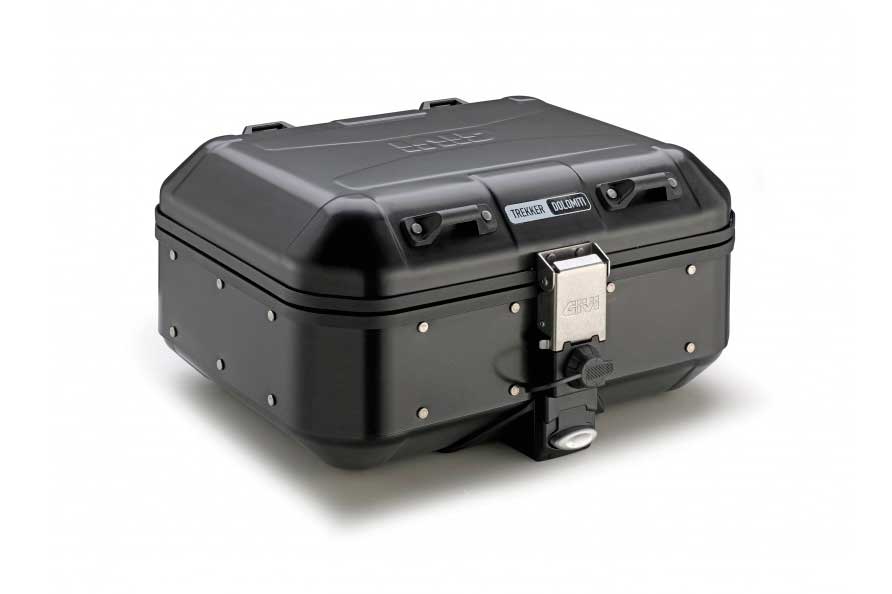 Maleta Dolomiti en aluminio negro 30LT