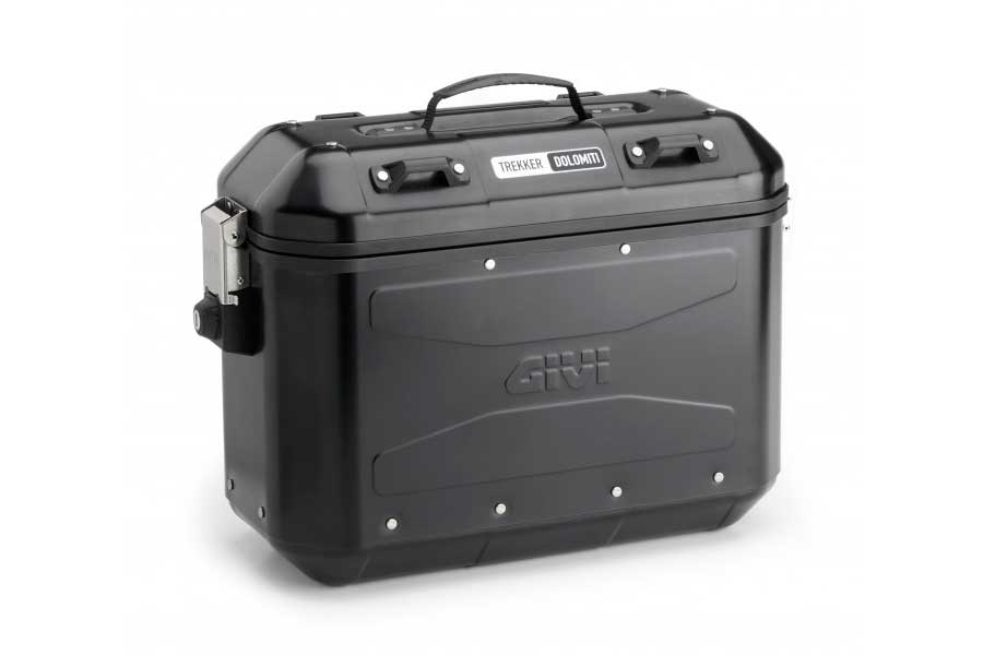 Maleta Dolomiti en aluminio negro 36LT