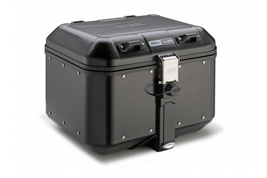 Maleta Dolomiti en aluminio negro 46LT