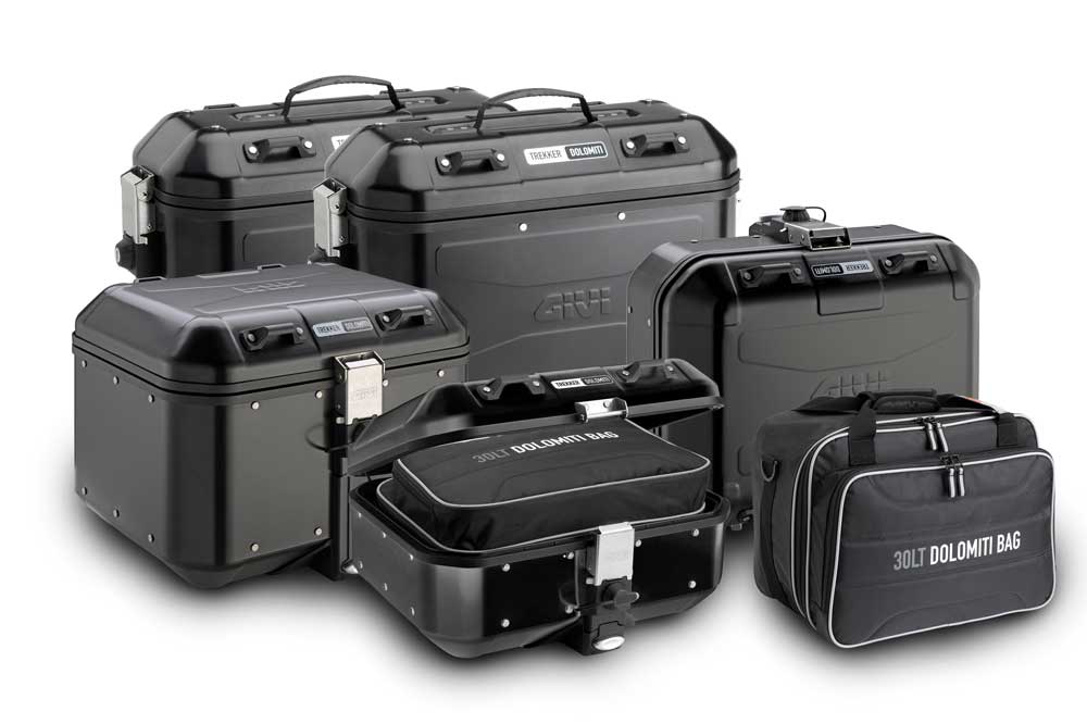 Maletas y bolsas Dolomiti en negro de Givi