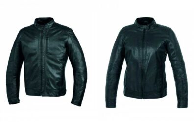 Chaquetas para moto en piel de Tucano Urbano