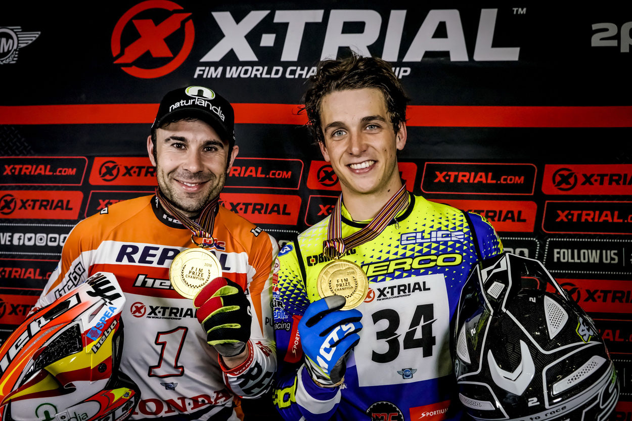 Toni Bou y Miquel Gelabert X Trial de las Naciones