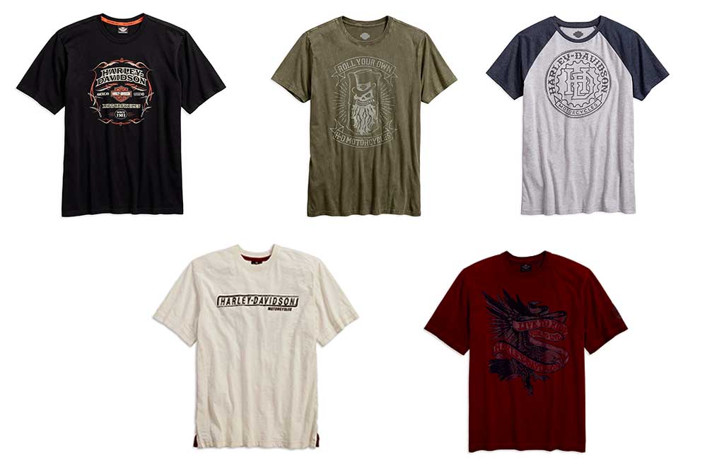 Nuevas camisetas Harley-Davidson para esta primavera