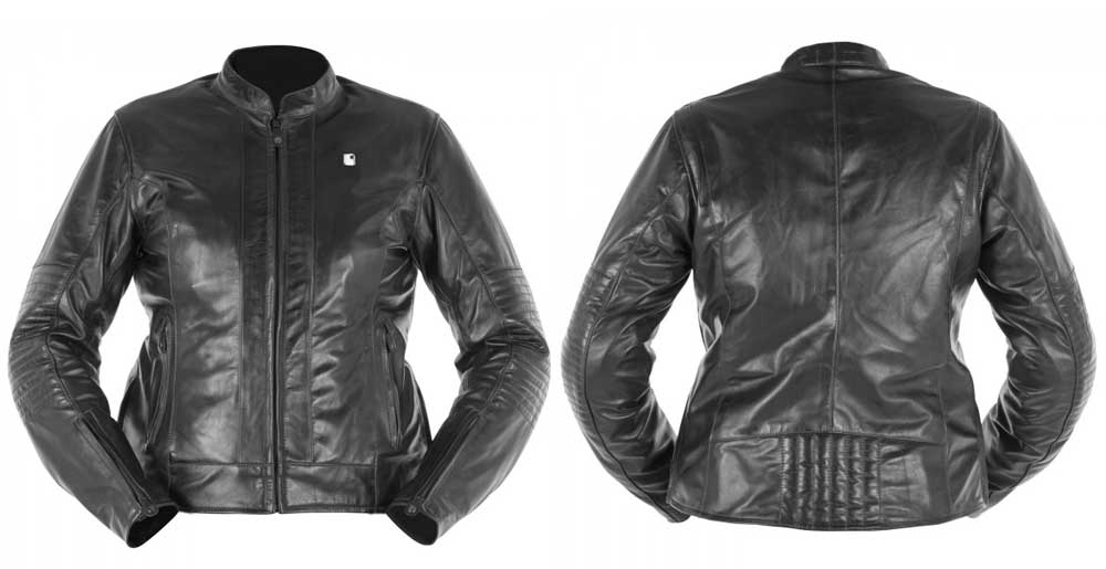 Chaqueta moto Donatella de OVERLA en negroP