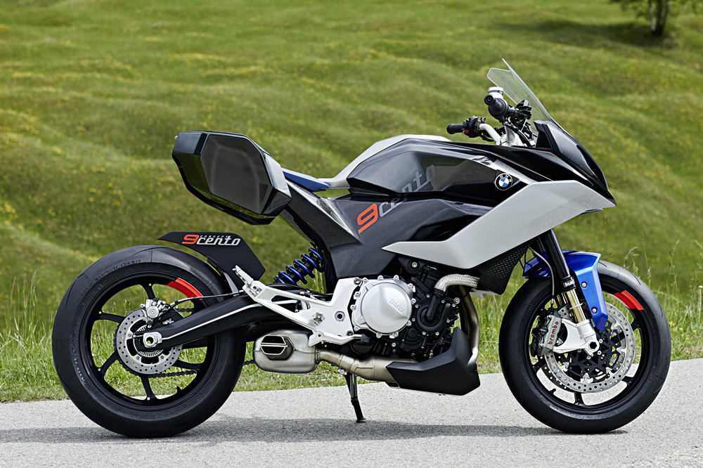 BMW presenta la 9Cento, una sport turismo del futuro