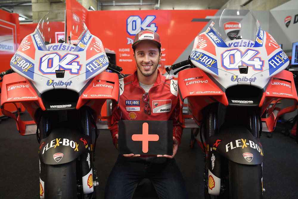 Andrea Dovizioso seguirá en Ducati dos años más