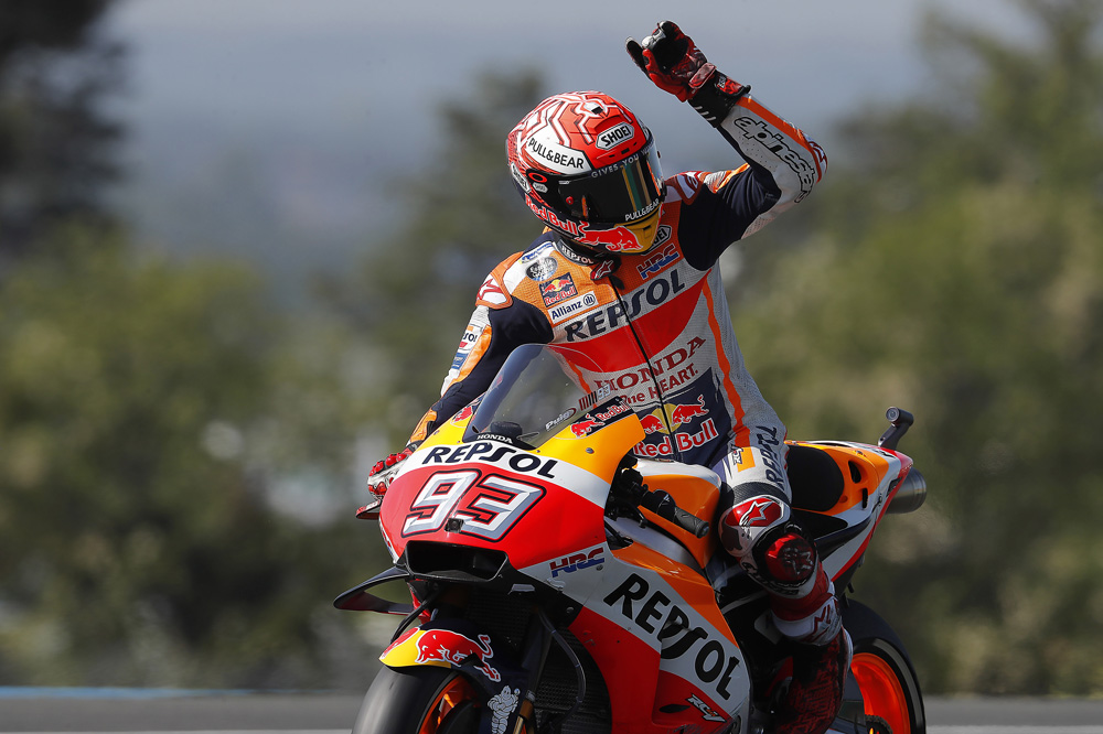 MotoGP Francia: Márc Márquez, contundente