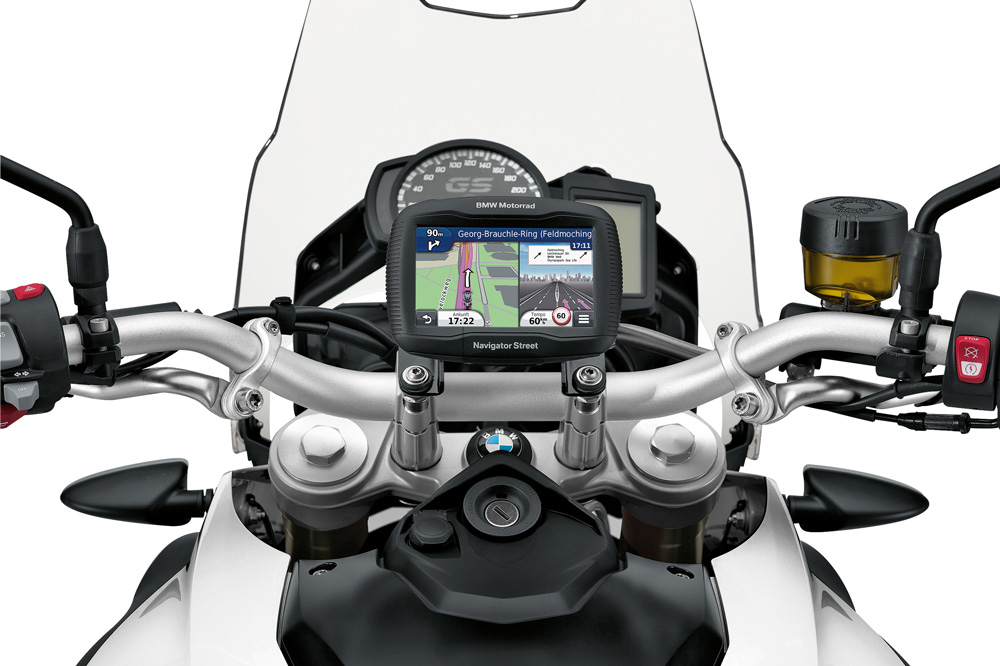 Sistema de Navegación y de Servicios Digitales para motos BMW