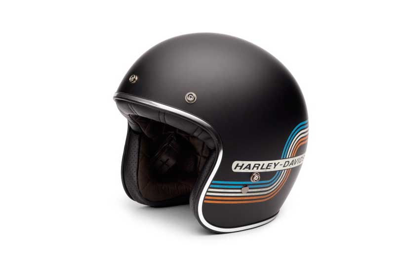 Casco jet Harley Davidson