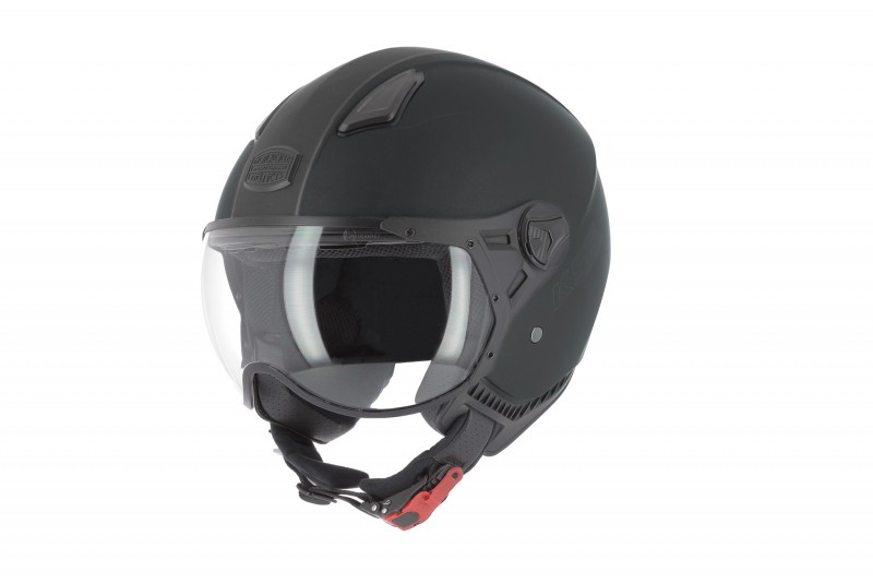 Casco jet KSR2 de Astone negro mate