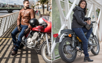 Vaqueros para moto Monza y Stradale de Overlap