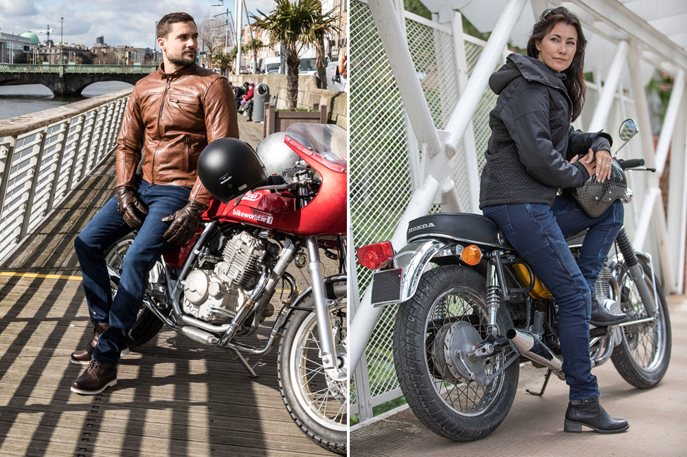 Vaqueros para moto Monza y Stradale de Overlap