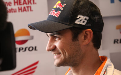 Dani Pedrosa cuelga el mono