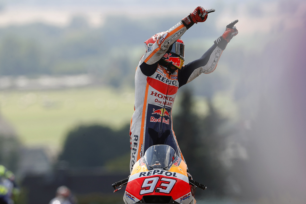 MotoGP Alemania: Márquez domina una carrera estratégica