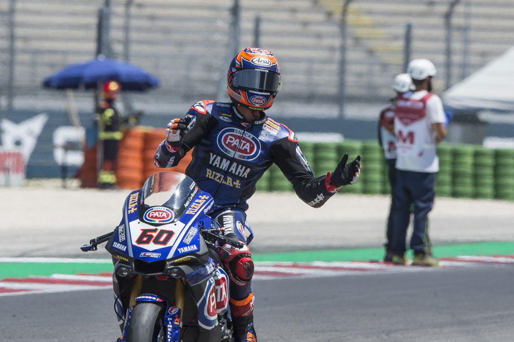 Van der Mark aguantó bien el pulso de Jonathan Rea