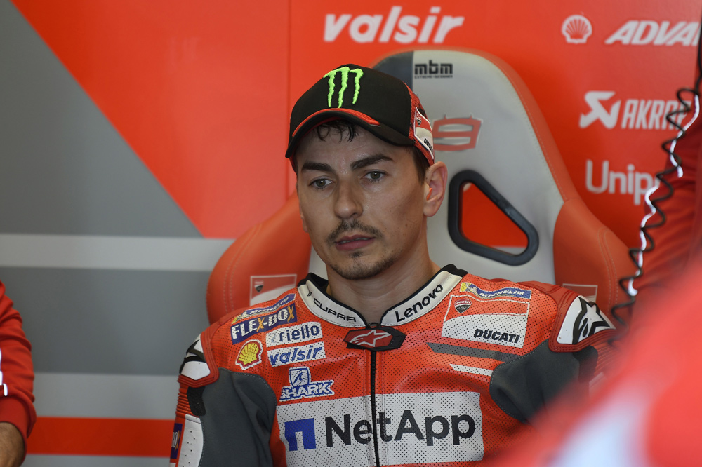 Jorge Lorenzo había logrado la pole del GP de Gran Bretaña