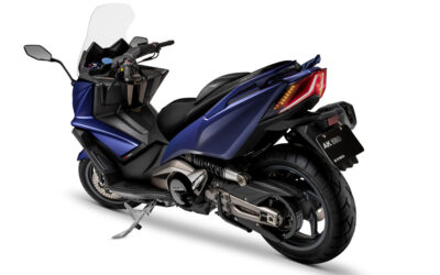 KYMCO AK 550, ahora con navegador y nuevos colores