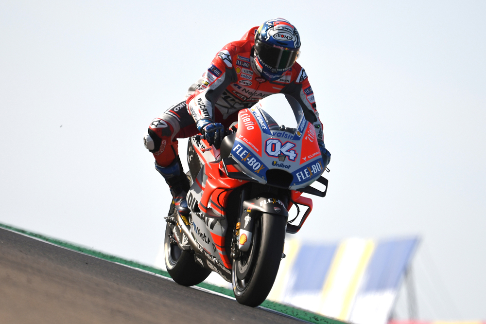 Andrea Dovizioso fue segundo en el Gran Premio de Aragón 2018