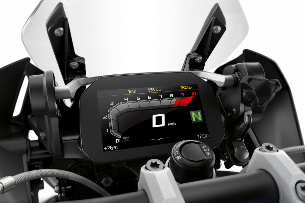Cuadro de instrumentos de la BMW R 1250 GS 2019